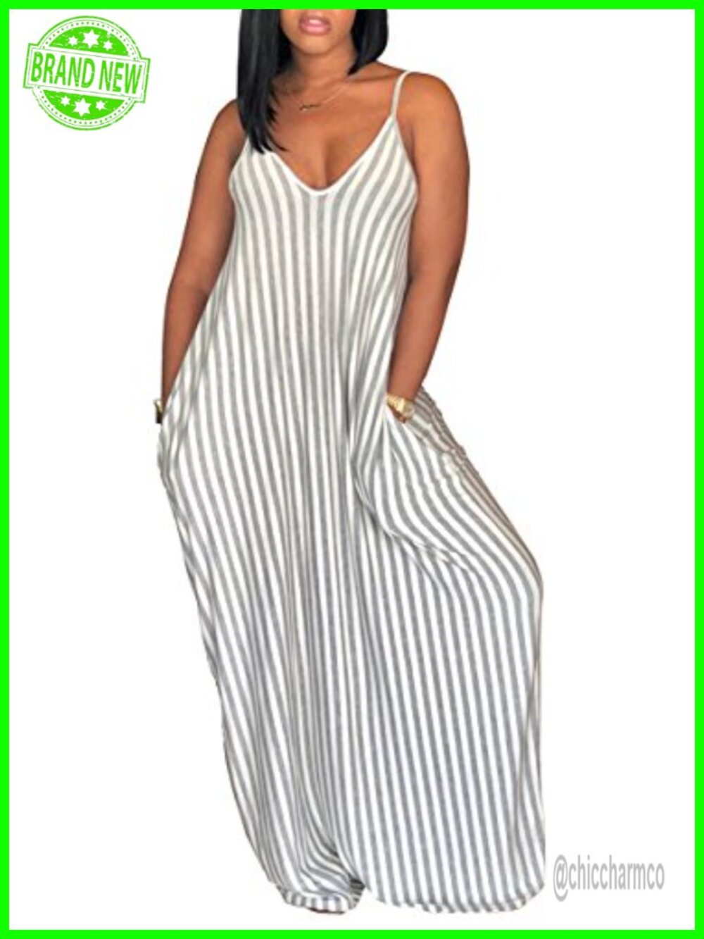 Women's Casual Summer Floral Maxi Dress Floor Length Sleeveless Plus Size